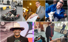 Collage of politicians for story featuring best snaps of the 2023 election campaign.