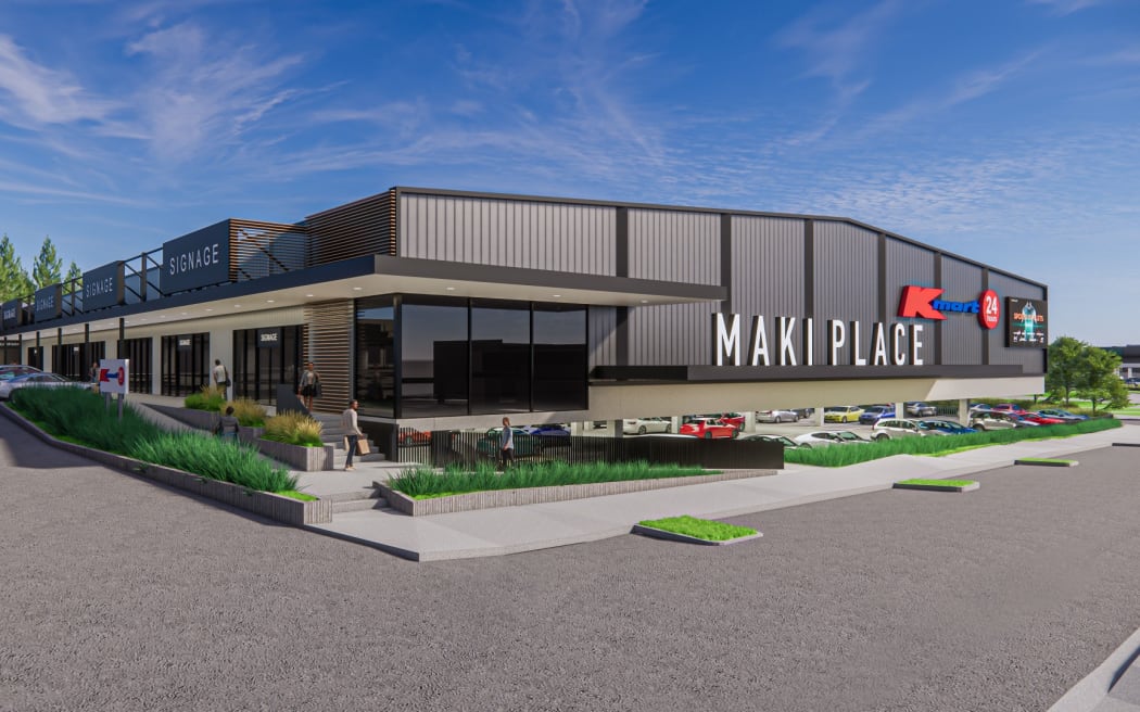 Plans for the vast new Kmart store, due to open in 2026. It will be on Maki Pl, off Maki St, across from Costco Wholesale. Photo / Kmart