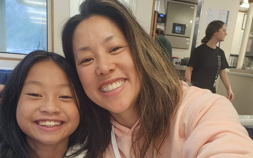 Tegan Chen and her family.