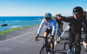 man cyclist
