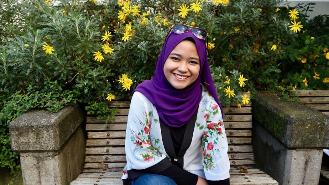 NZISA president Afiqah Ramizi.