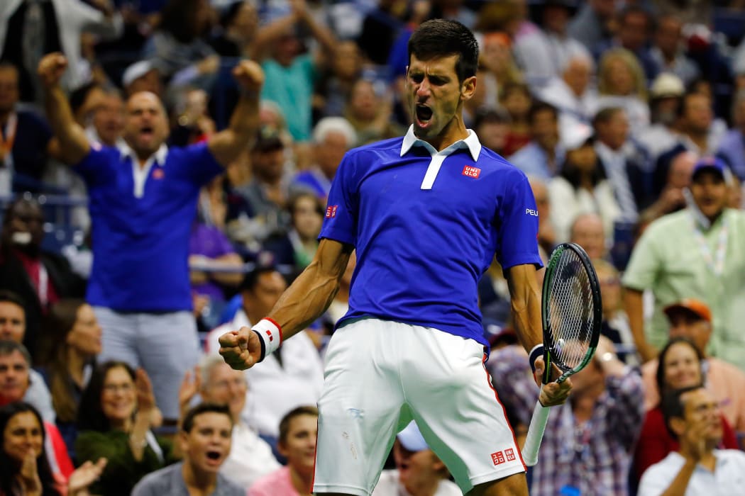 Novak Djovic at US Open