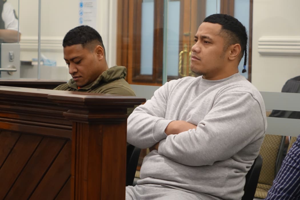 Taniela Siale (left) and Suliasi Fangatua.