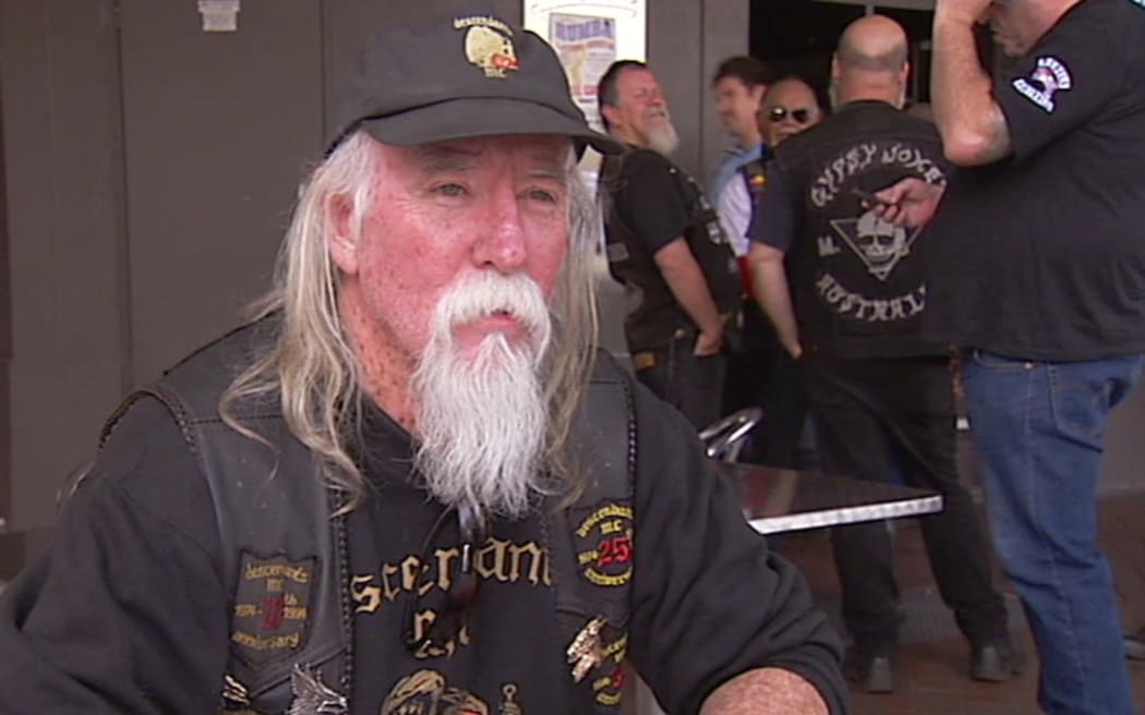 Tom Mackie is a founding member of the Descendants outlawed motorcycle gang in South Australia.