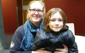 Filmmaker Jessie McVeagh and her son Kahu.