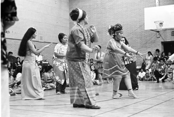 Stills taken while shooting OMAI FA'ATASI: SAMOA MO SAMOA. The film, released in 1978 by Visual Communications, was one of the first independent media productions that focused on experiences of Pacific Islander peoples and the contentious relationship between Samoa and the West.