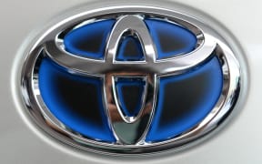 Toyota logo.