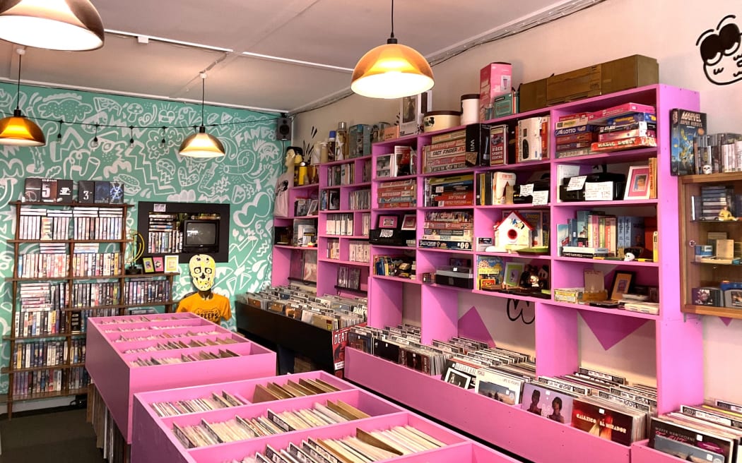 Creeps Record Parlour in Wellington.