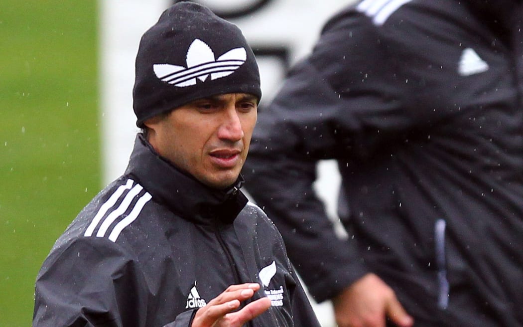 The New Zealand women's Sevens coach Allan Bunting.