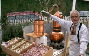 Francesco van Eerd, owner of Fragrifert Parfumeur in Wellington