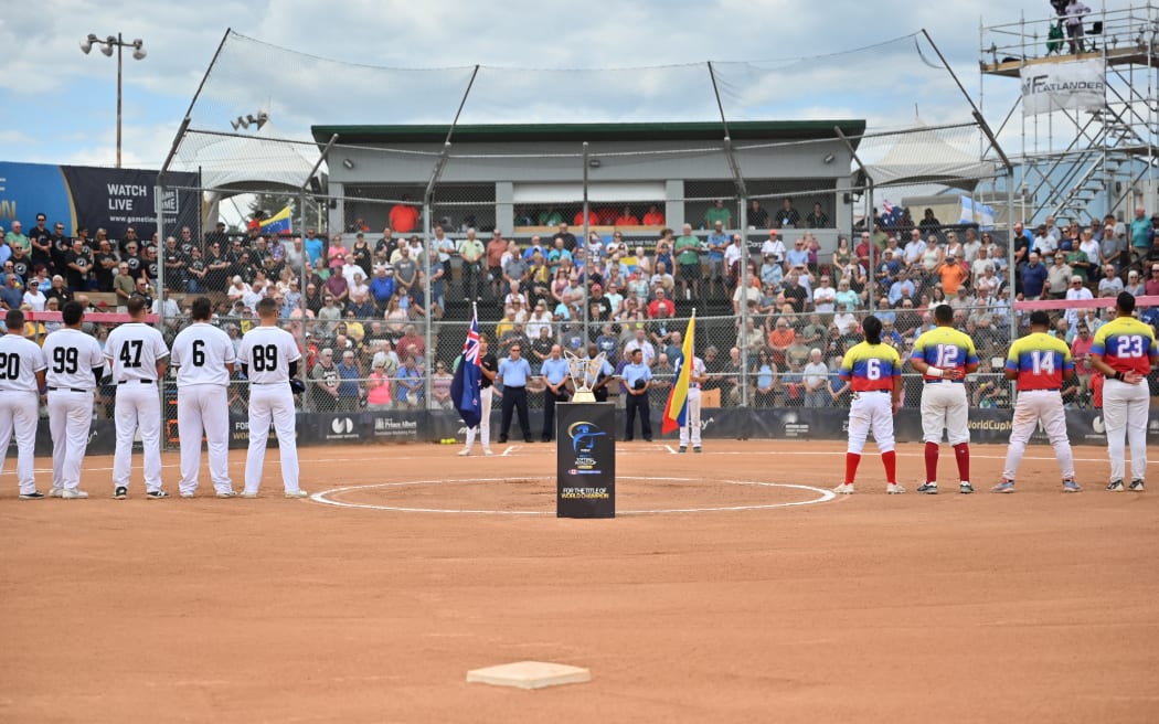 The New Zealand Black Sox came second at the WBSC Mens Softball World Cup after taking the loss 3-0 against Venezuela in the Gold Medal match.