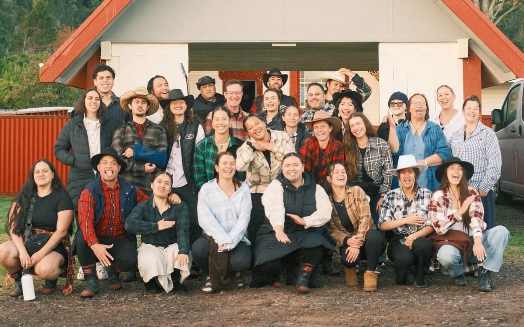 Tauira from Te Wānanga Takiura.