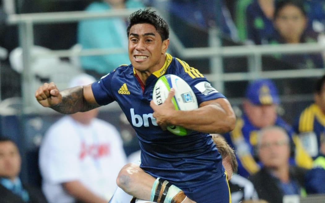 Malakai Fekitoa during a Super Rugby match between the Highlanders and Western Force in Dunedin in March.