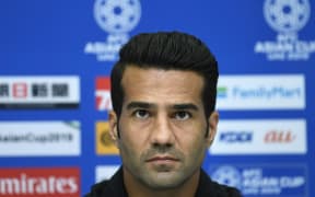Iran football captain Masoud Shojaei.