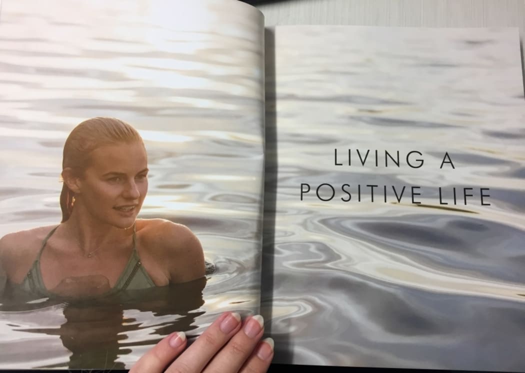 Dunk in the sea = positive life.
