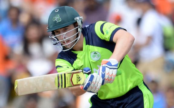Ireland batsman Andy Balbirnie