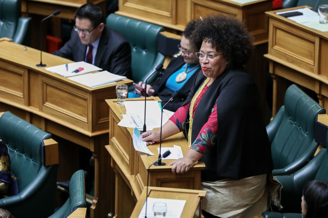 Labour MP Anahila Lose Kanongata'a-Suisuiki in the House