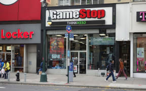 A New York GameStop store.