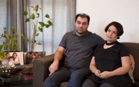 Siamak Mosaferi and his wife Dr Mohadeseh Sharifi
