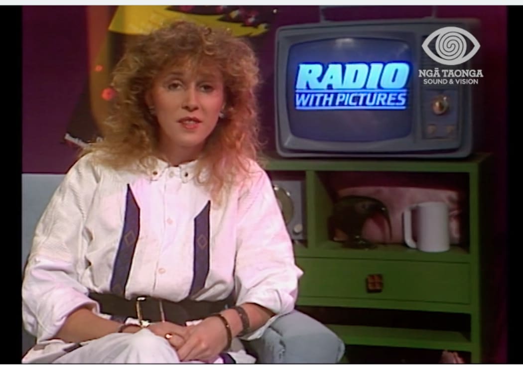 Karen Hay on Radio with Pictures in 1986