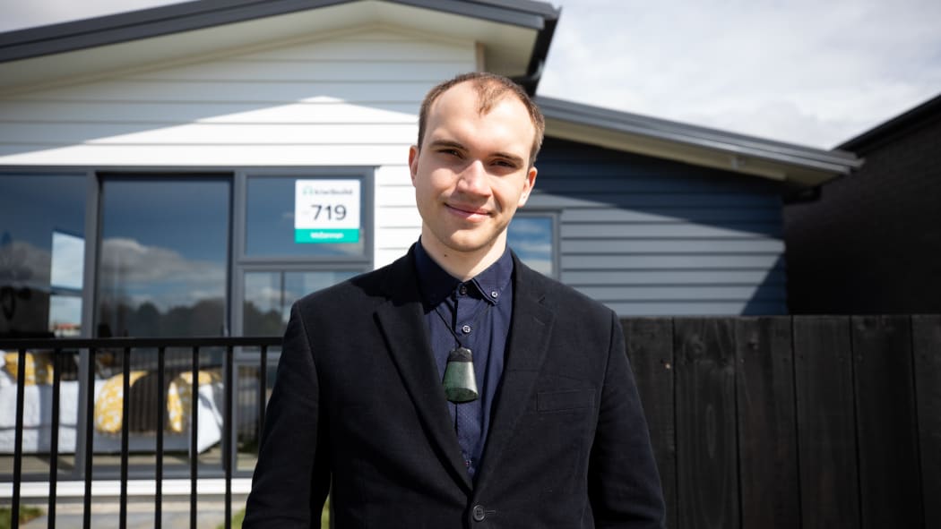 Robert Veale, 24, is one of 40,000 people hoping to step on to the property ladder through the government's Kiwibuild programme.