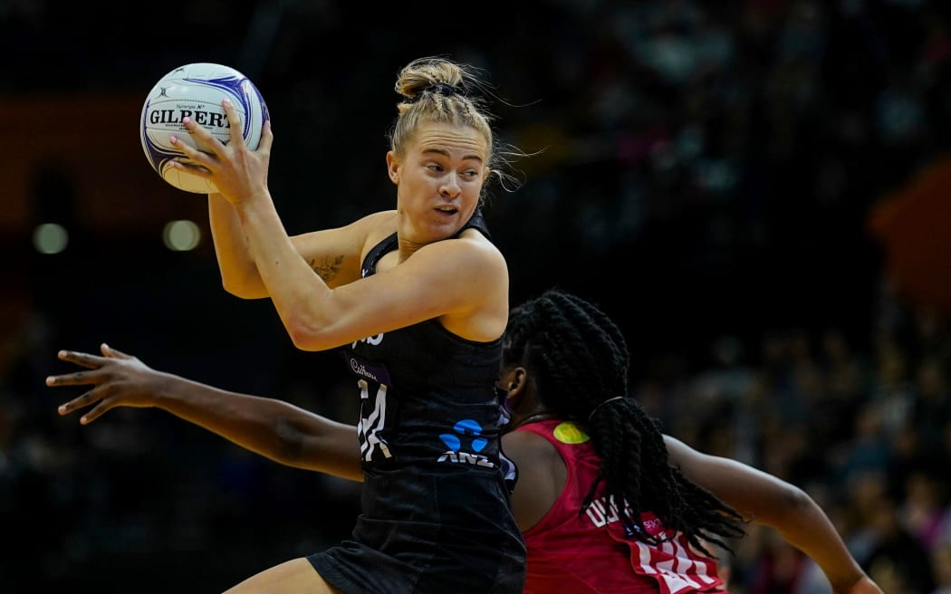 Silver Ferns Monica Faulkner.