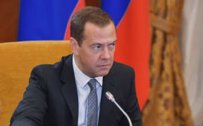 Russian Prime Minister Dmitry Medvedev
