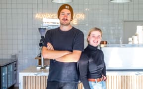 Toastie Picton managers Daniel and Taylor Hamilton have been blown away by the "unexpected" demand for their toasties. Now they have to blow the smell away.