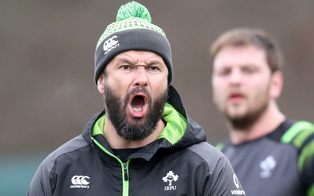 Ireland assistant coach Andy Farrell.