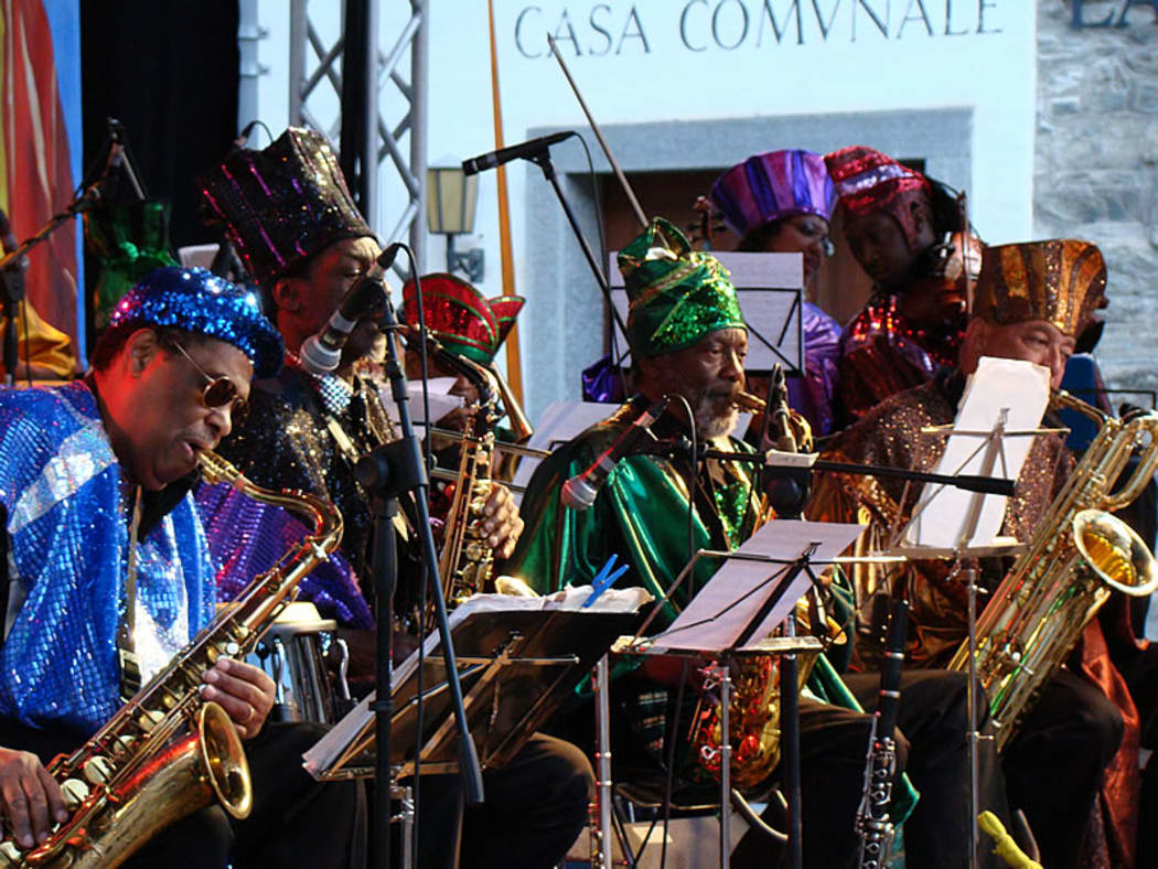 Members of the Sun Ra Arkestra