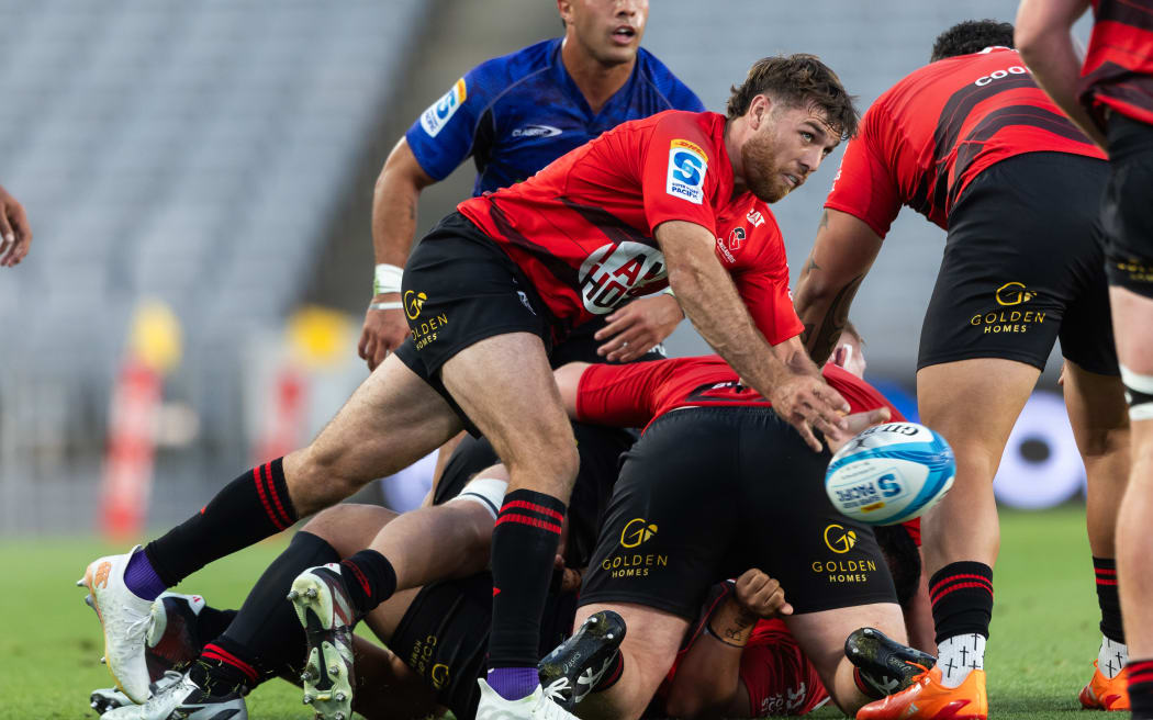 Crusaders Kyle Preston during Super Rugby Paciﬁc.