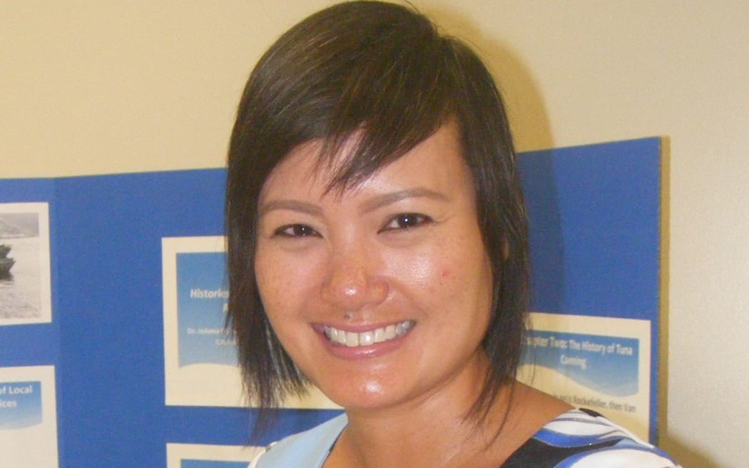 Dr JoAnna Poblete in Pago Pago to share her research on histories of ocean policy.