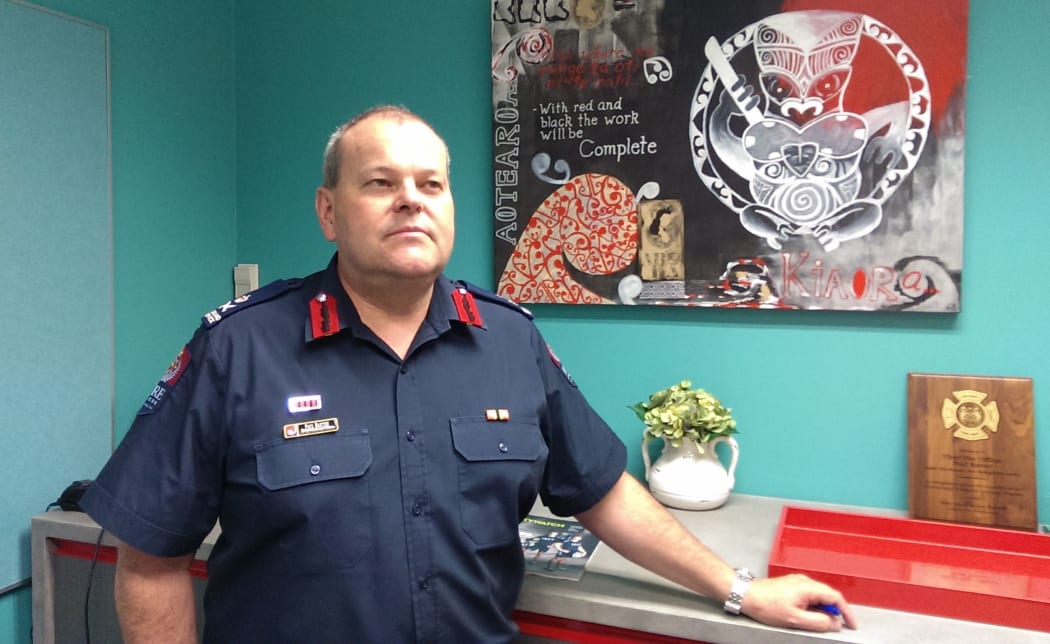 Fire Service chief executive and national commander Paul Baxter.