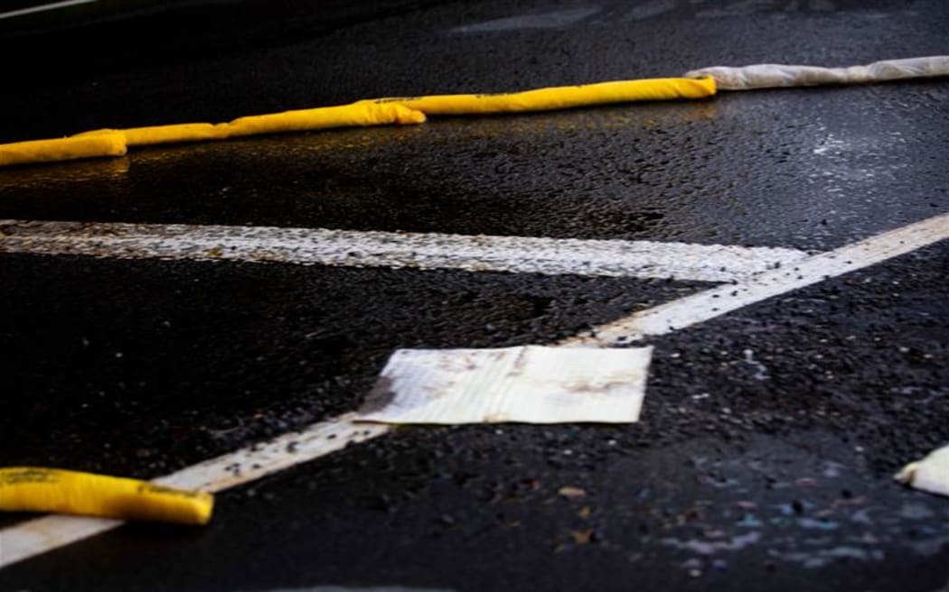 A diesel spill has closed Wellington's Aotea Quay.