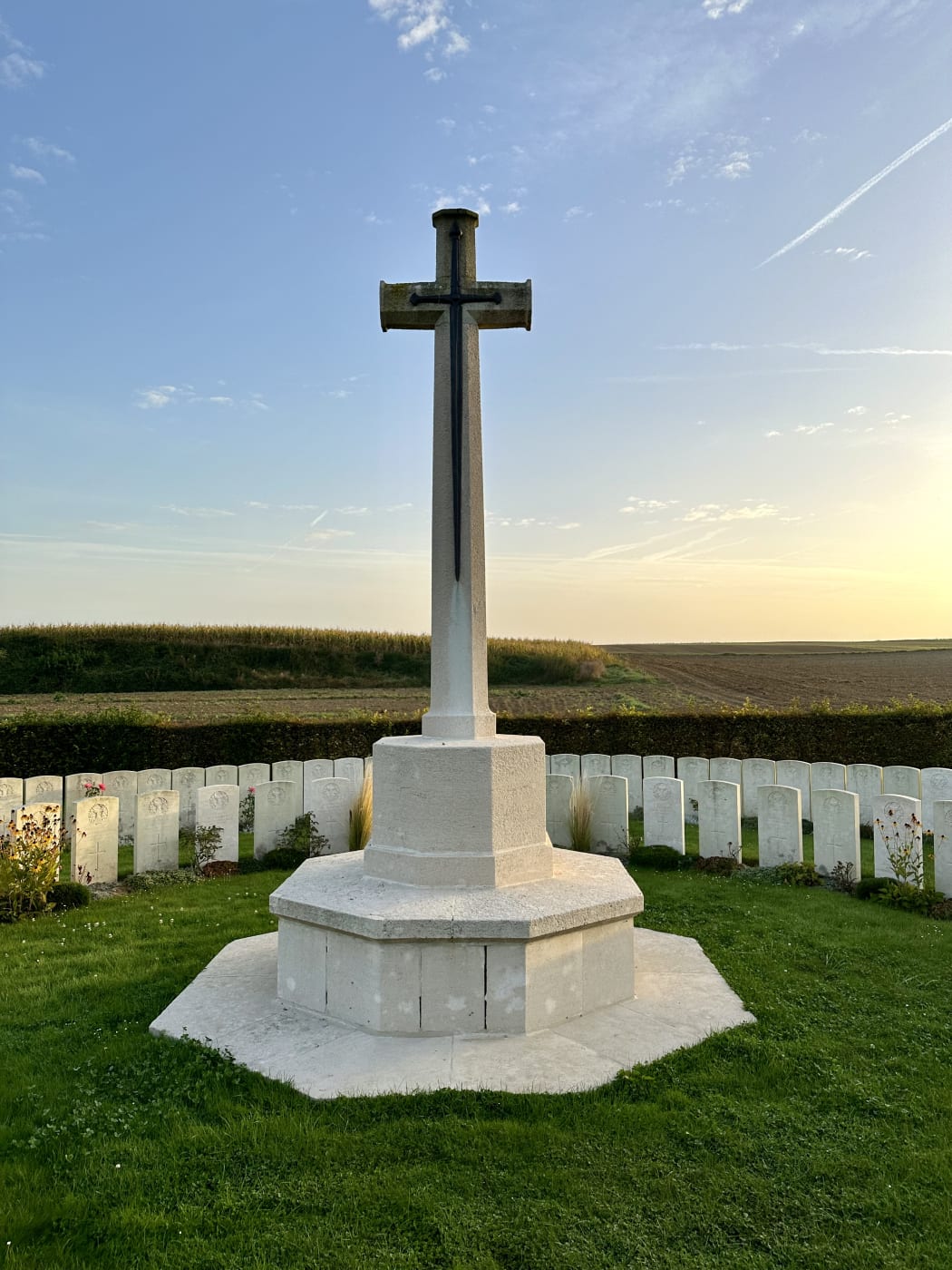 One of the many Commonwealth War Graves in France