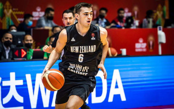 Taine Murray of the Tall Blacks.