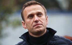 A file photo of Russian opposition politician and anti-corruption activist Alexei Navalny.