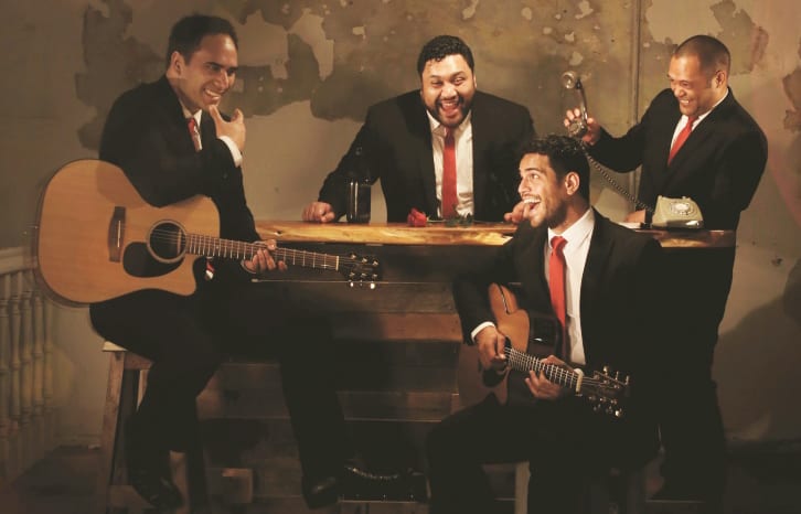 The Modern Maori Quartet.