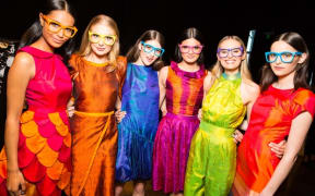 Models at New Zealand Fashion Week