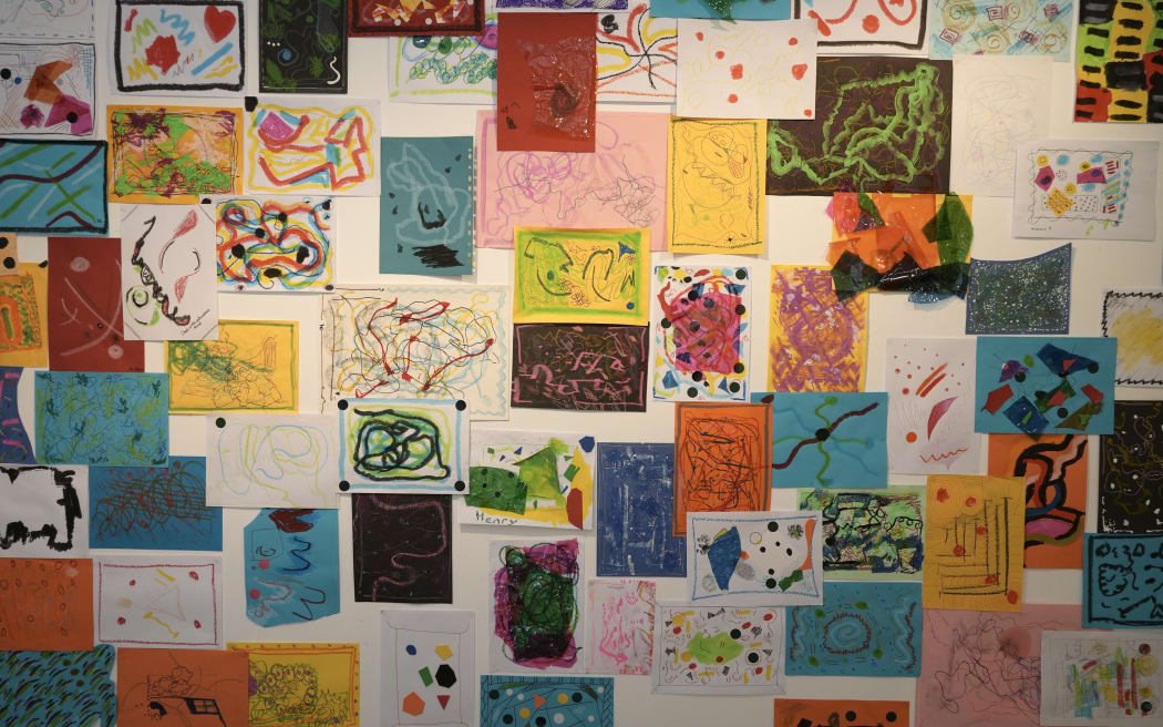 Installation view, Squiggla Making Space, Te Uru, 2024.