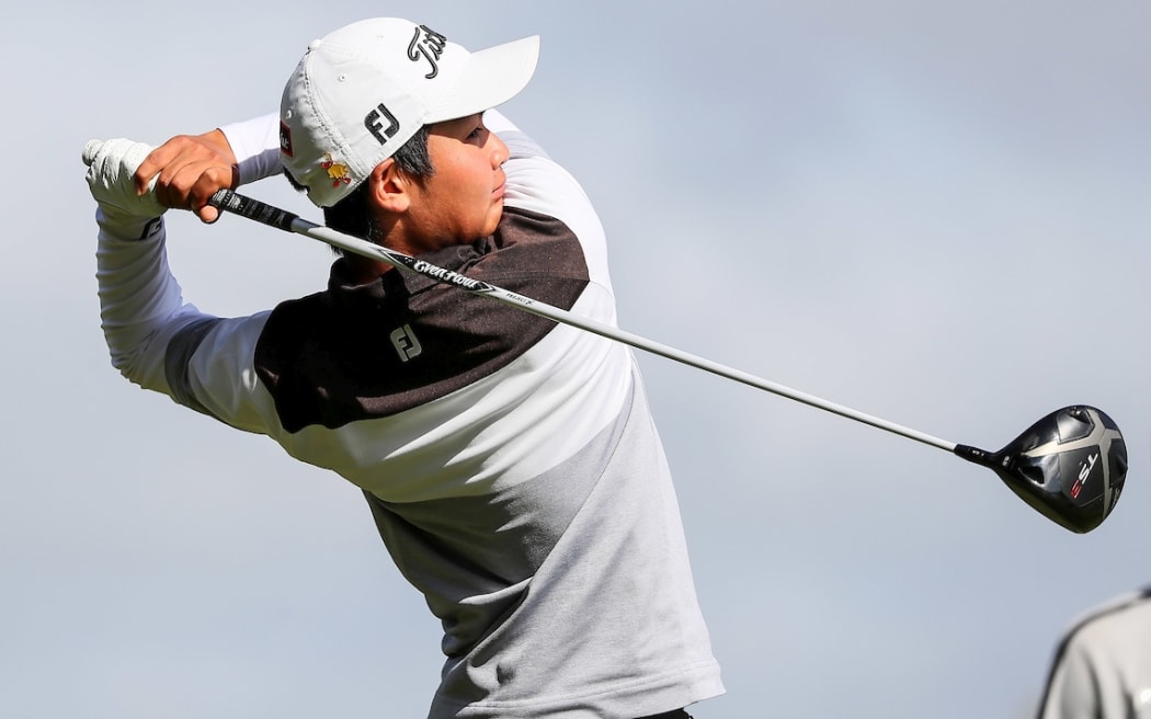 Kazuma Kobori. New Zealand Stroke Play Championship, Christchurch Golf Club, Christchurch, New Zealand, Friday 22 March 2019. Photo: Simon Watts/www.bwmedia.co.nz