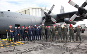RNZAF Operation Christmas Drop 2019 team