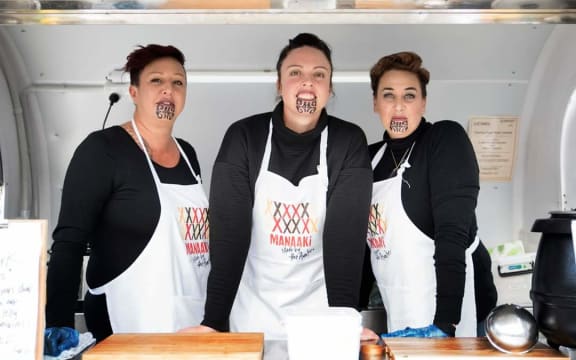 The Aunties of Omaka Marae