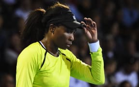 Venus Williams during the ASB Classic Quarter Finals.