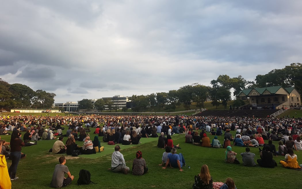 Auckland Domain vigil