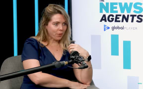 Sarah Wynn-Williams talks to the News Agents podcast in the UK, before Meta took legal action to prevent her speaking about her lid-lifting book about Facebook.