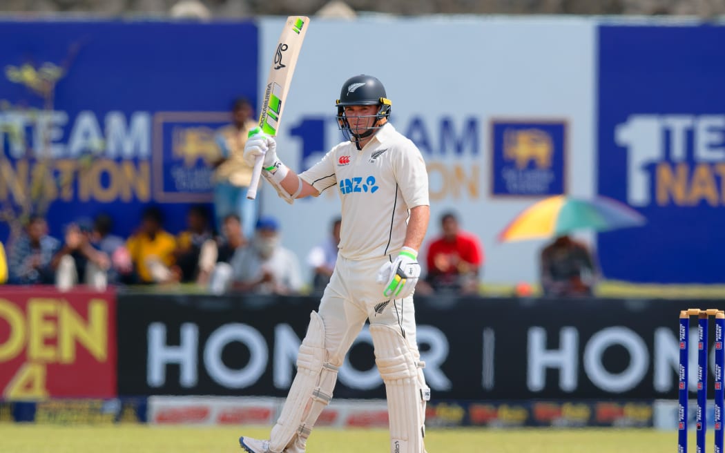 Tom Latham.
Sri Lanka v New Zealand Black Caps. Test match cricket. Day 2 of the 1st Test match at Galle, Thursday 19 September 2024. Photo: SL Cricket / Photosport
