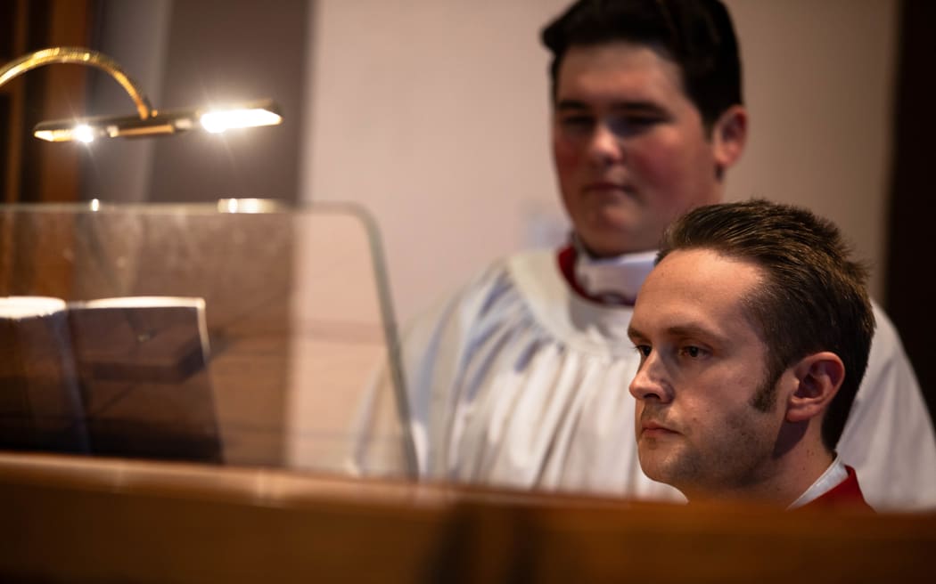 Easter Sunday Service at the Wellington Cathedral of St Paul