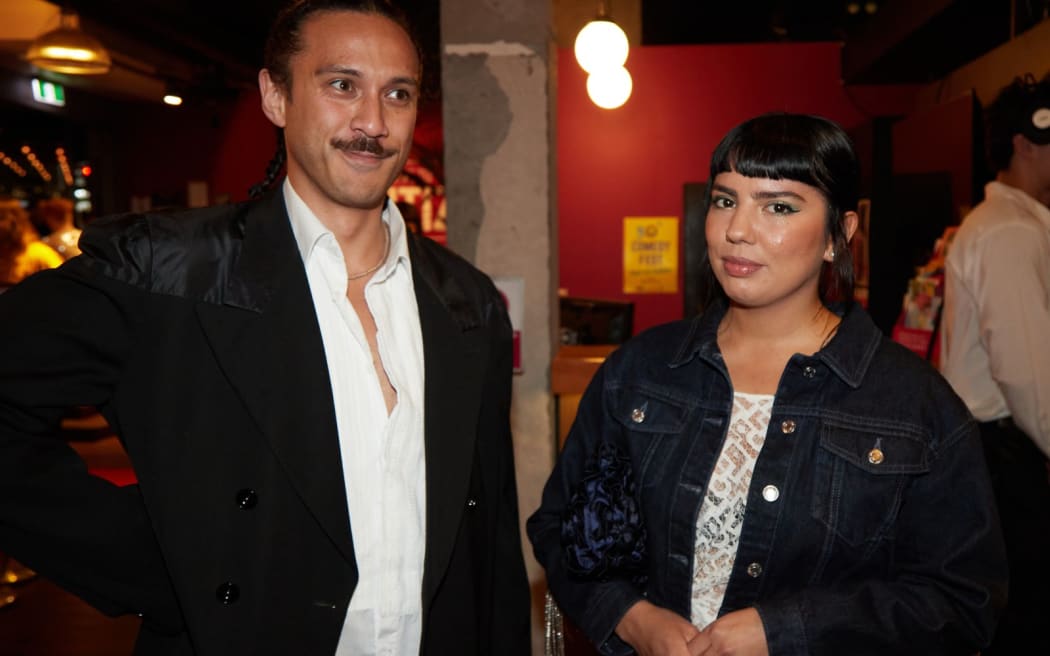 Erny Belle and Nava Tekela-Pule.