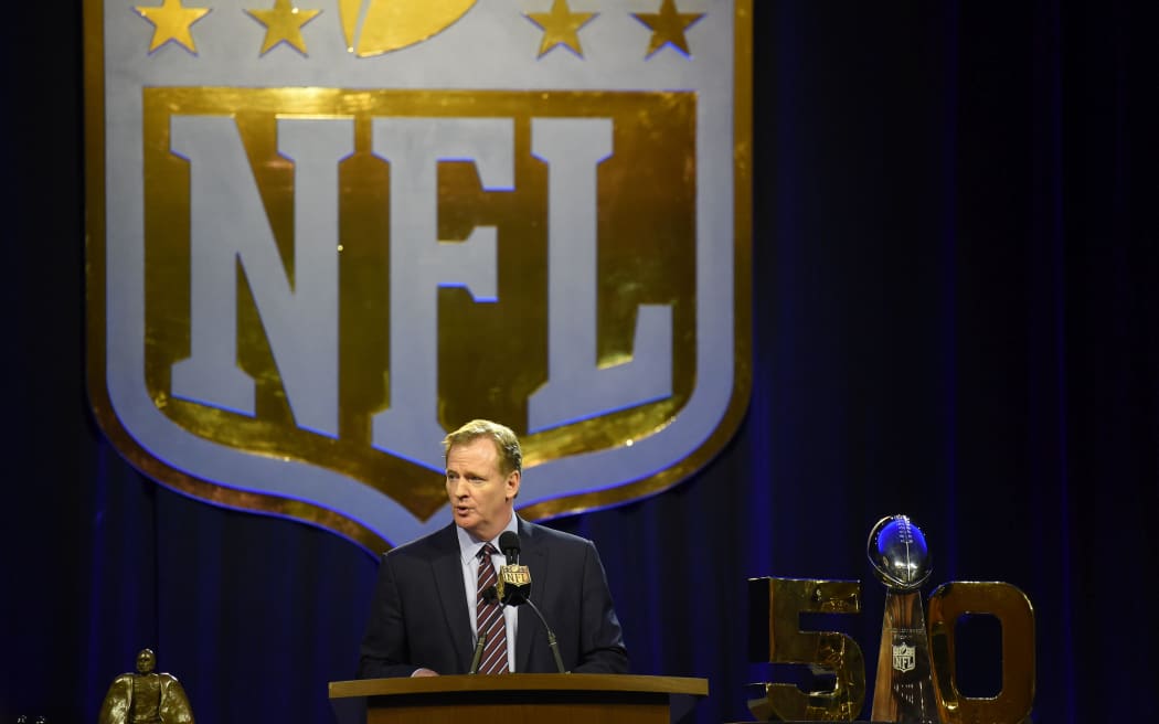 NFL Commissioner Roger Goodell.